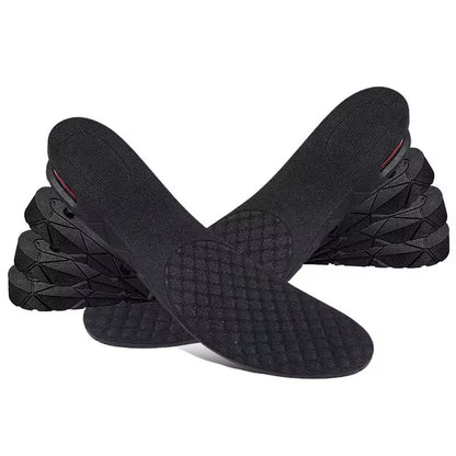 Insoles For Shoes Height Increase Insole Cushion 3-9cm Height Lift Adjustable Cut Shoe Heel Insert Taller Women Men Unisex