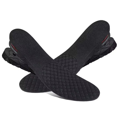 Insoles For Shoes Height Increase Insole Cushion 3-9cm Height Lift Adjustable Cut Shoe Heel Insert Taller Women Men Unisex