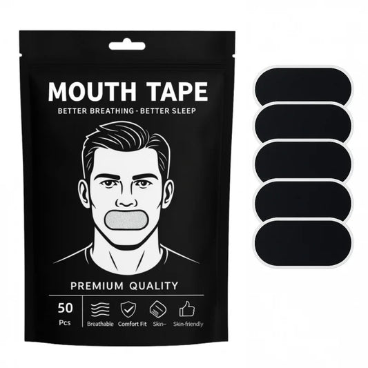 100 Anti-snoring mouth stickers, sleep tape, closure stickers, for closing the mouth, transparent mouth stickers to prevent mouth breathing